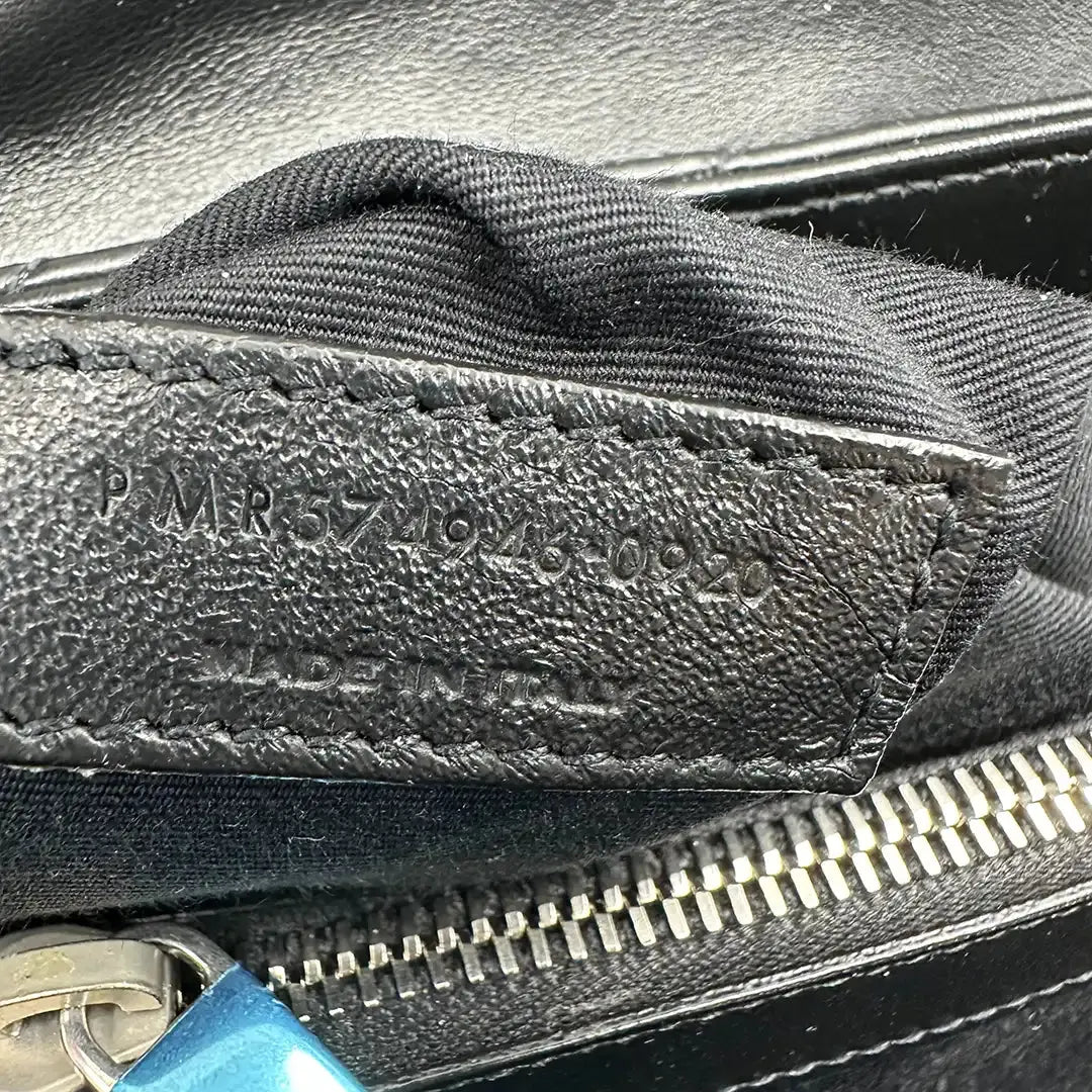 Saint Laurent YSL LouLou Medium Leder schwarz silberne Hardware Fullset / sehr gut Saint Laurent
