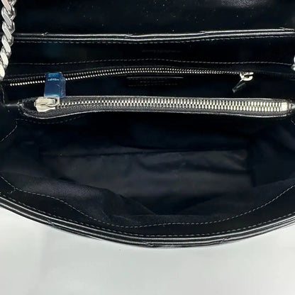 Saint Laurent YSL LouLou Medium Leder schwarz silberne Hardware Fullset / sehr gut Saint Laurent