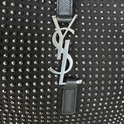 Saint Laurent mittelgroße Hobo-Bag LE 5 À 7 schwarz Nieten / neuwertig Saint Laurent