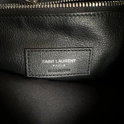 Saint Laurent mittelgroße Hobo-Bag LE 5 À 7 schwarz Nieten / neuwertig Saint Laurent