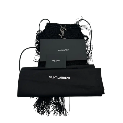 Saint Laurent YSL Anita Small Häkel-Crossybody Tasche / neuwertig Saint Laurent