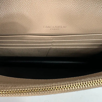 Saint Laurent YSL Cassandre Envelope mit Kettenriemen beige / sehr gut Saint Laurent