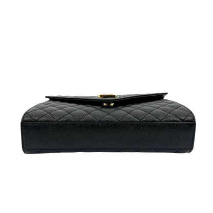 Saint Laurent YSL Envelope Schultertasche Medium schwarz / neu Saint Laurent