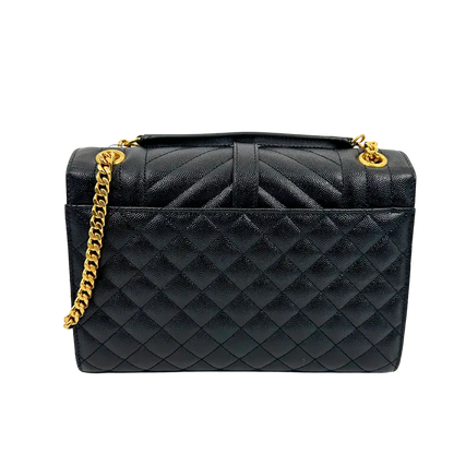 Saint Laurent YSL Envelope Schultertasche Medium schwarz / neu Saint Laurent