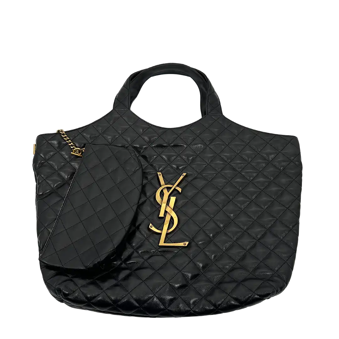 Saint Laurent YSL Icare Maxi Shopper Lammleder / neuwertig Saint Laurent