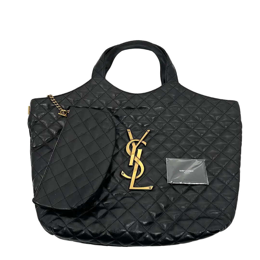 Saint Laurent YSL Icare Maxi Shopper Lammleder / neuwertig Saint Laurent