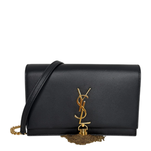 Saint Laurent YSL Kate Small Leder schwarz