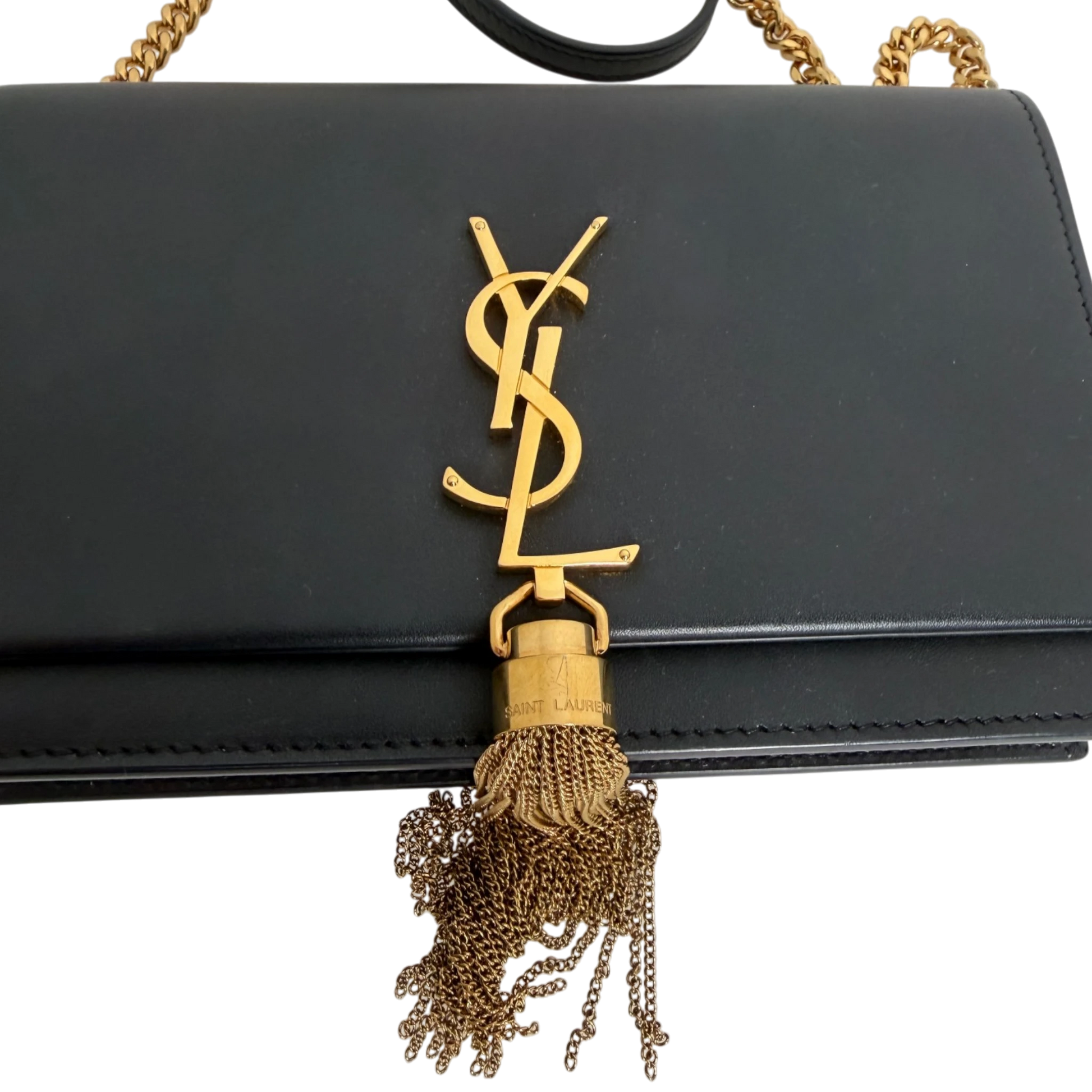 Saint Laurent YSL Kate Small Leder schwarz Saint Laurent