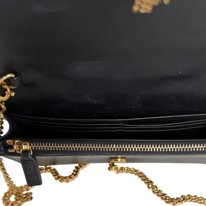 Saint Laurent YSL Kate Small Leder schwarz Saint Laurent