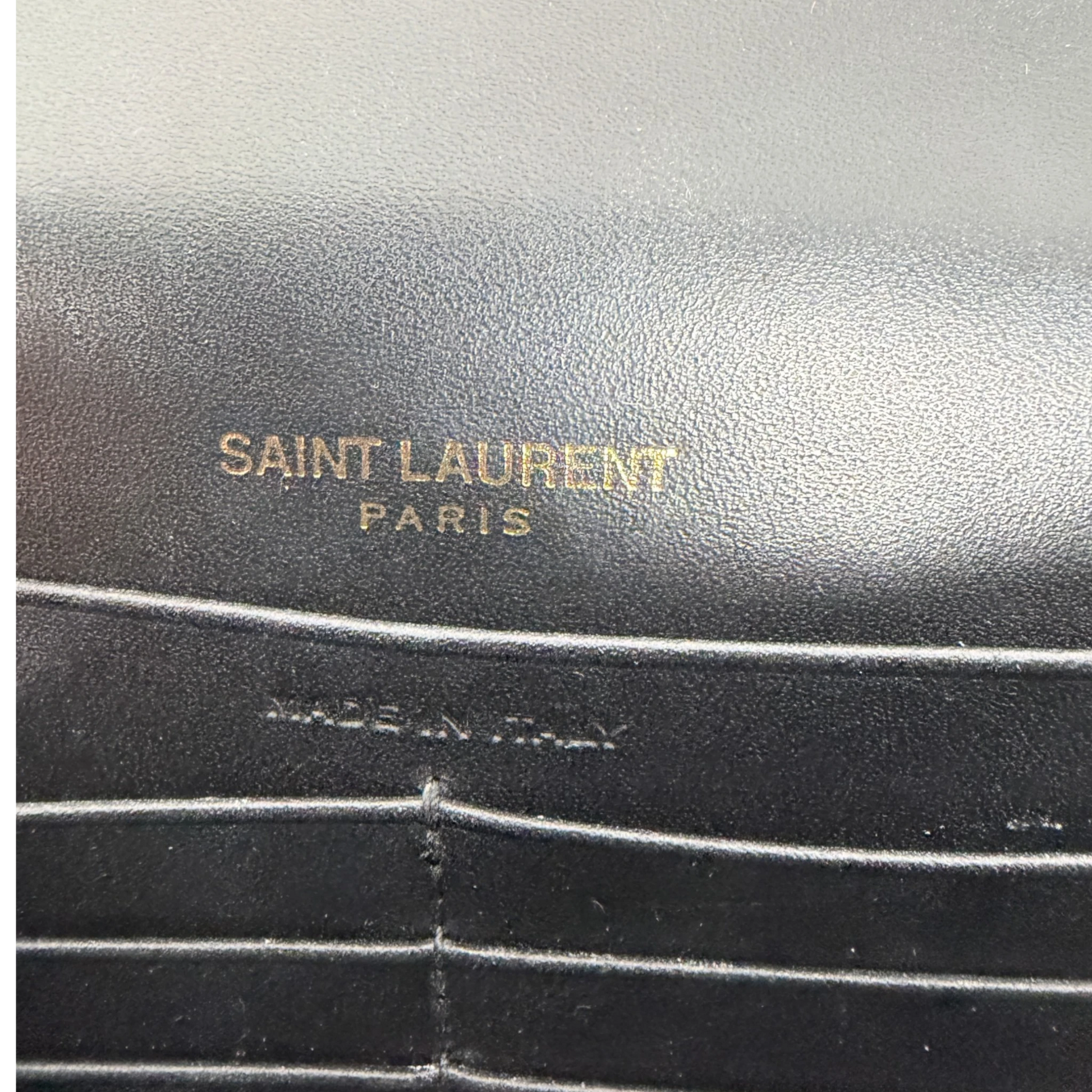 Saint Laurent YSL Kate Small Leder schwarz Saint Laurent