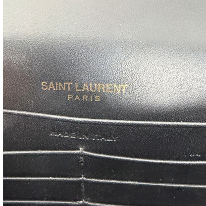 Saint Laurent YSL Kate Small Leder schwarz Saint Laurent