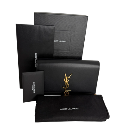 Saint Laurent YSL Kate Small Leder schwarz Saint Laurent