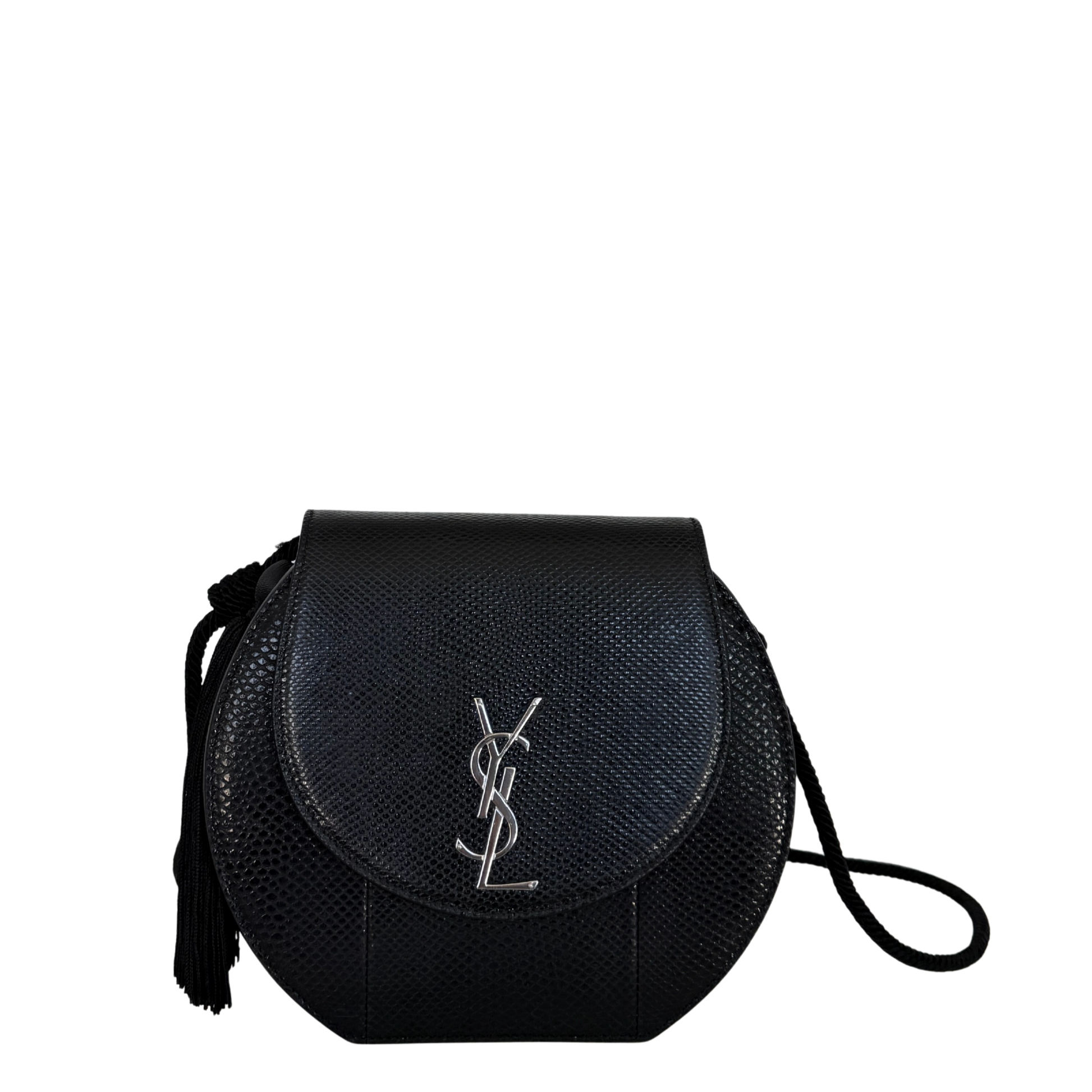 Saint Laurent Demi Lune Minaudiere Schwarz / sehr gut Saint Laurent