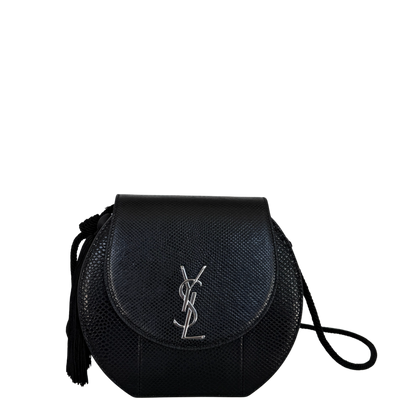 Saint Laurent Demi Lune Minaudiere Schwarz / sehr gut Saint Laurent