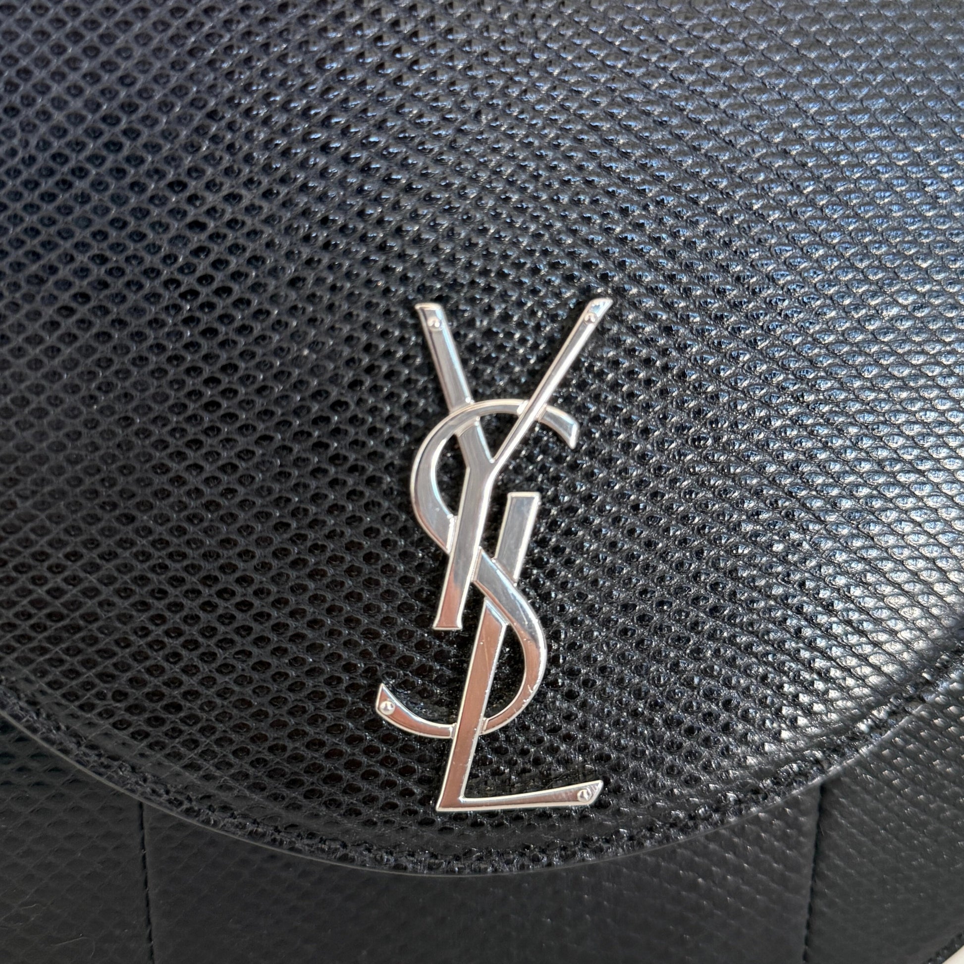 Saint Laurent Demi Lune Minaudiere Schwarz / sehr gut Saint Laurent