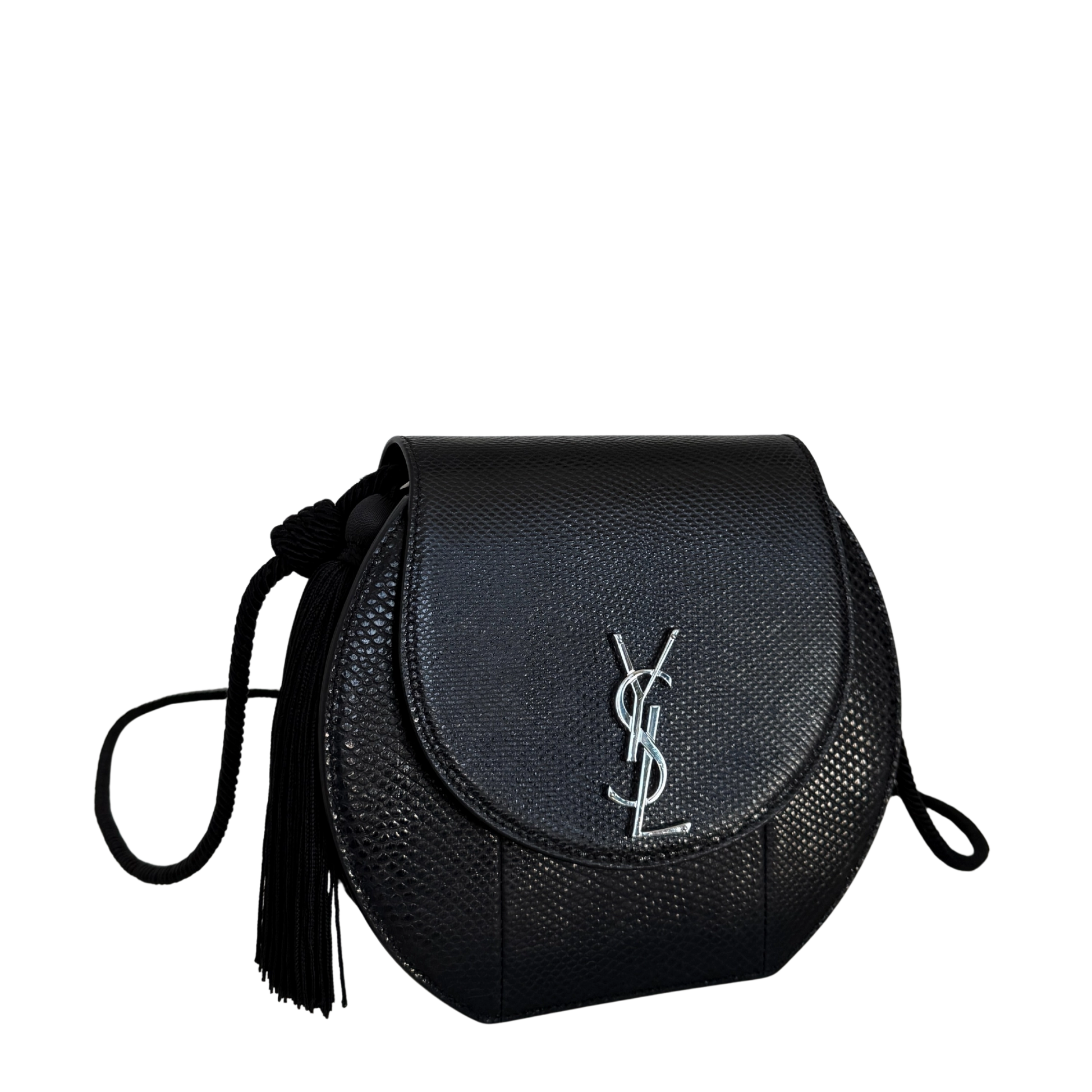 Saint Laurent Demi Lune Minaudiere Schwarz / sehr gut Saint Laurent