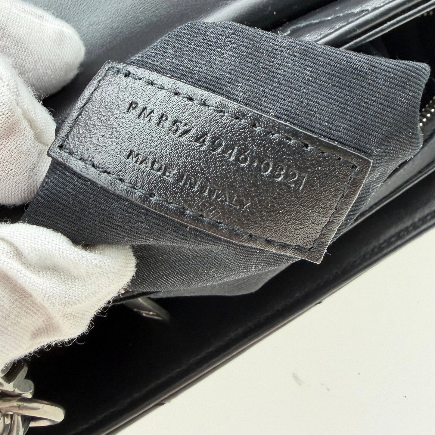 Saint Laurent YSL LouLou Medium Leder schwarz silber Hardware / sehr gut Saint Laurent