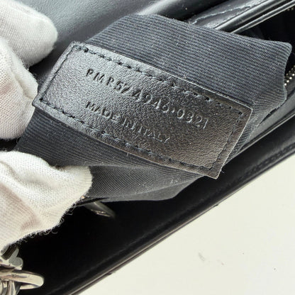 Saint Laurent YSL LouLou Medium Leder schwarz silber Hardware / sehr gut Saint Laurent