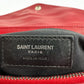 Saint Laurent YSL LouLou Medium gestepptes Leder rot/ gut Saint Laurent