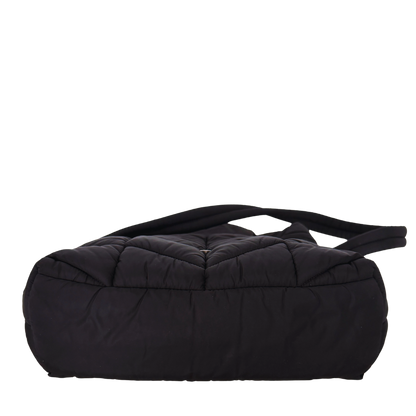 Saint Laurent LouLou Puffer Bag Medium Econyl All Black / sehr gut Saint Laurent