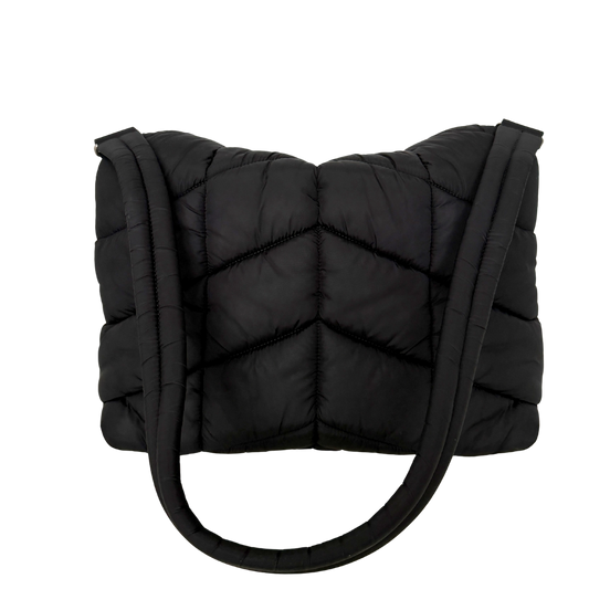 Saint Laurent LouLou Puffer Bag Medium Econyl All Black / sehr gut Saint Laurent