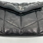 Saint Laurent LouLou Puffer Medium Handtasche schwarz Lammleder / gut Saint Laurent