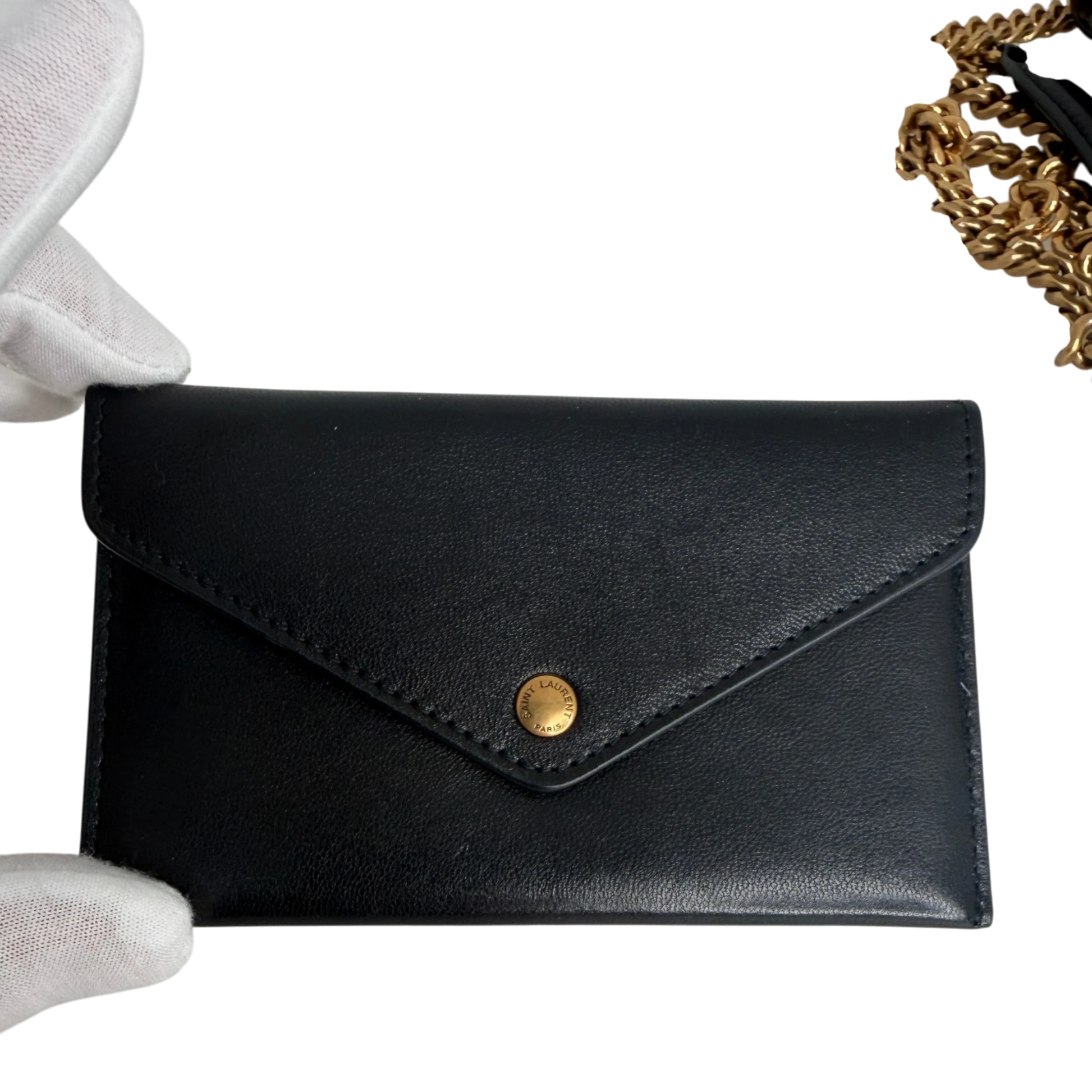 Saint Laurent LouLou Small Lammleder schwarz 2025 Saint Laurent