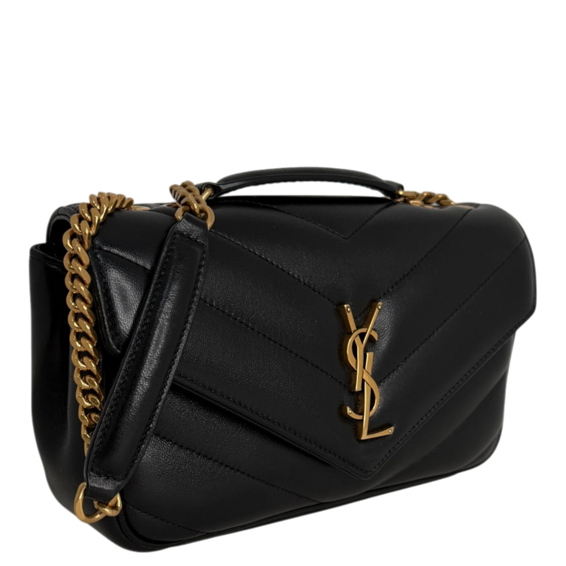 Saint Laurent LouLou Small Lammleder schwarz 2025 Saint Laurent