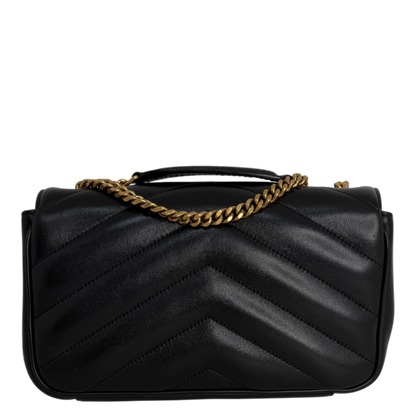 Saint Laurent LouLou Small Lammleder schwarz 2025 Saint Laurent