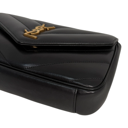 Saint Laurent LouLou Small Lammleder schwarz 2025 Saint Laurent
