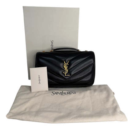 Saint Laurent LouLou Small Lammleder schwarz 2025 Saint Laurent
