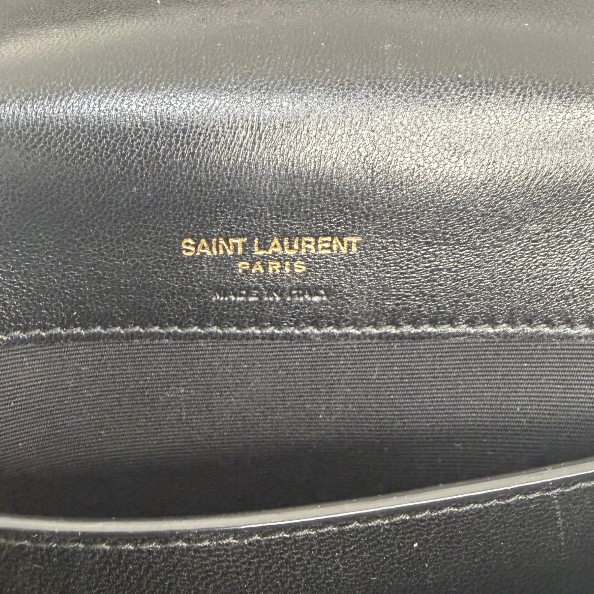 Saint Laurent LouLou Small Lammleder schwarz 2025 Saint Laurent