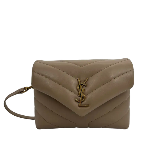 Saint Laurent YSL LouLou Toy dark beige Leder /neuwertig Saint Laurent