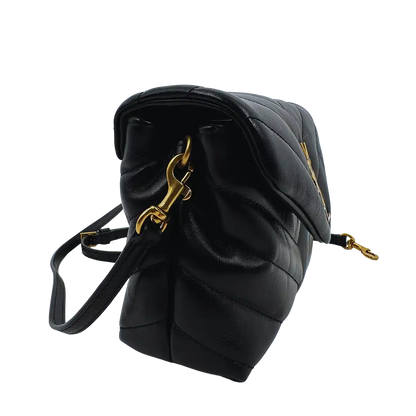 Saint Laurent YSL LouLou Toy schwarz goldene Hardware Leder Fullset / sehr gut Saint Laurent