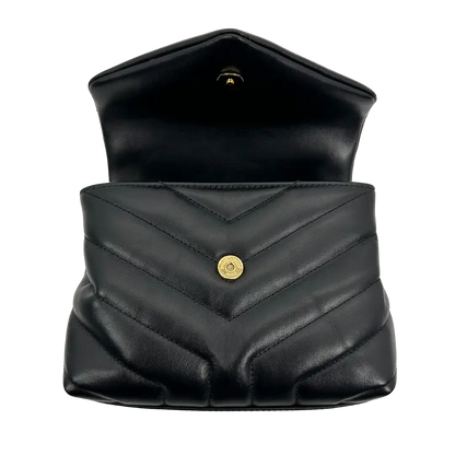 Saint Laurent YSL LouLou Toy schwarz goldene Hardware Leder Fullset / sehr gut Saint Laurent