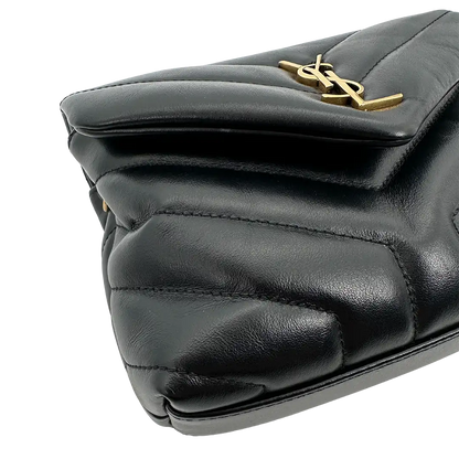 Saint Laurent YSL LouLou Toy schwarz goldene Hardware Leder Fullset / sehr gut Saint Laurent