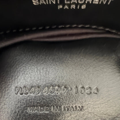 Saint Laurent YSL LouLou Small schwarz silberne Hardware / neuwertig Saint Laurent