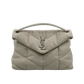 Saint Laurent LouLou Puffer Medium Handtasche Ivory Lammleder / sehr gut Saint Laurent