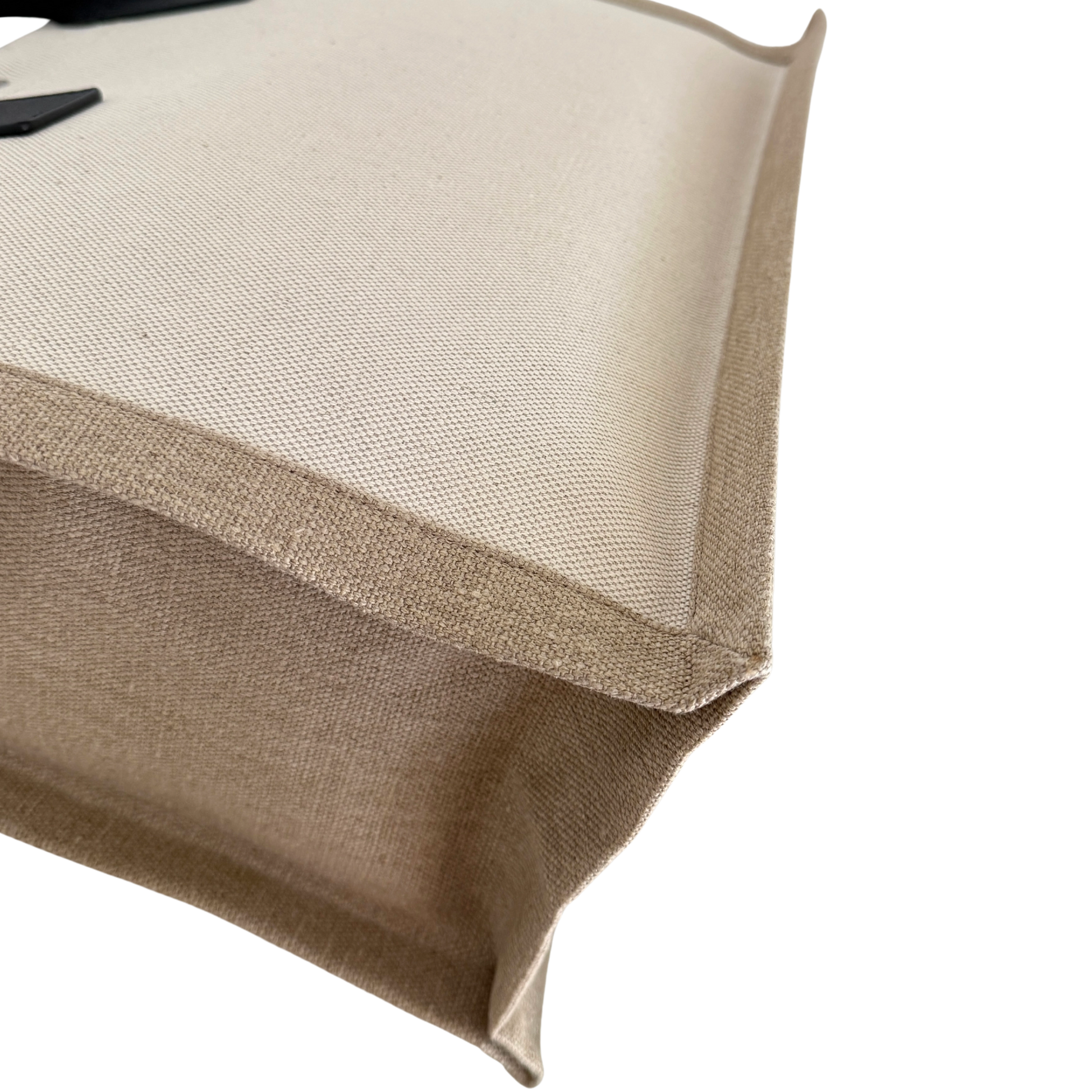 Saint Laurent Large Tote Tasche Rive Gauche Beige / sehr gut Saint Laurent