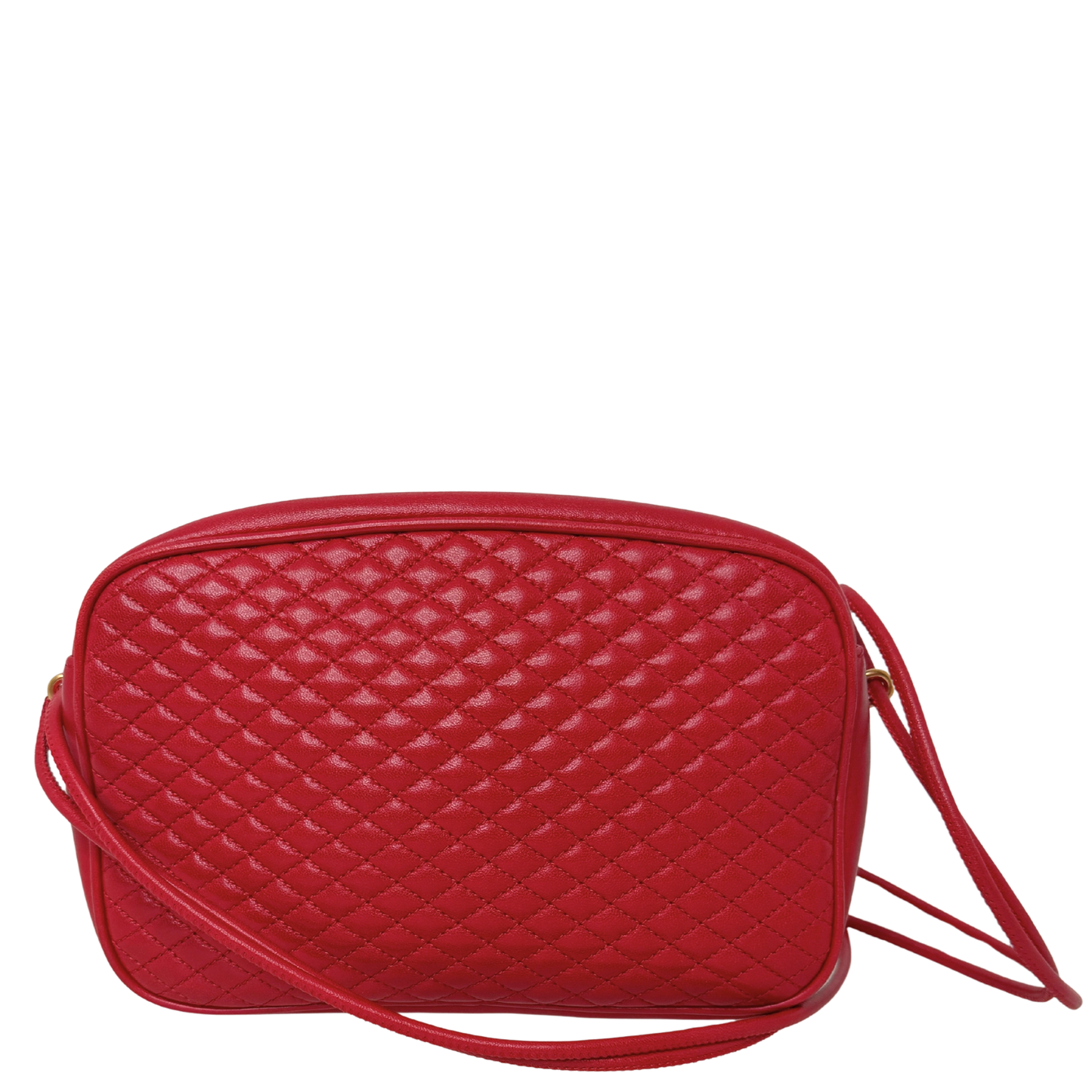 Saint Laurent Victoire Camera Bag rot Lammleder / sehr gut Saint Laurent