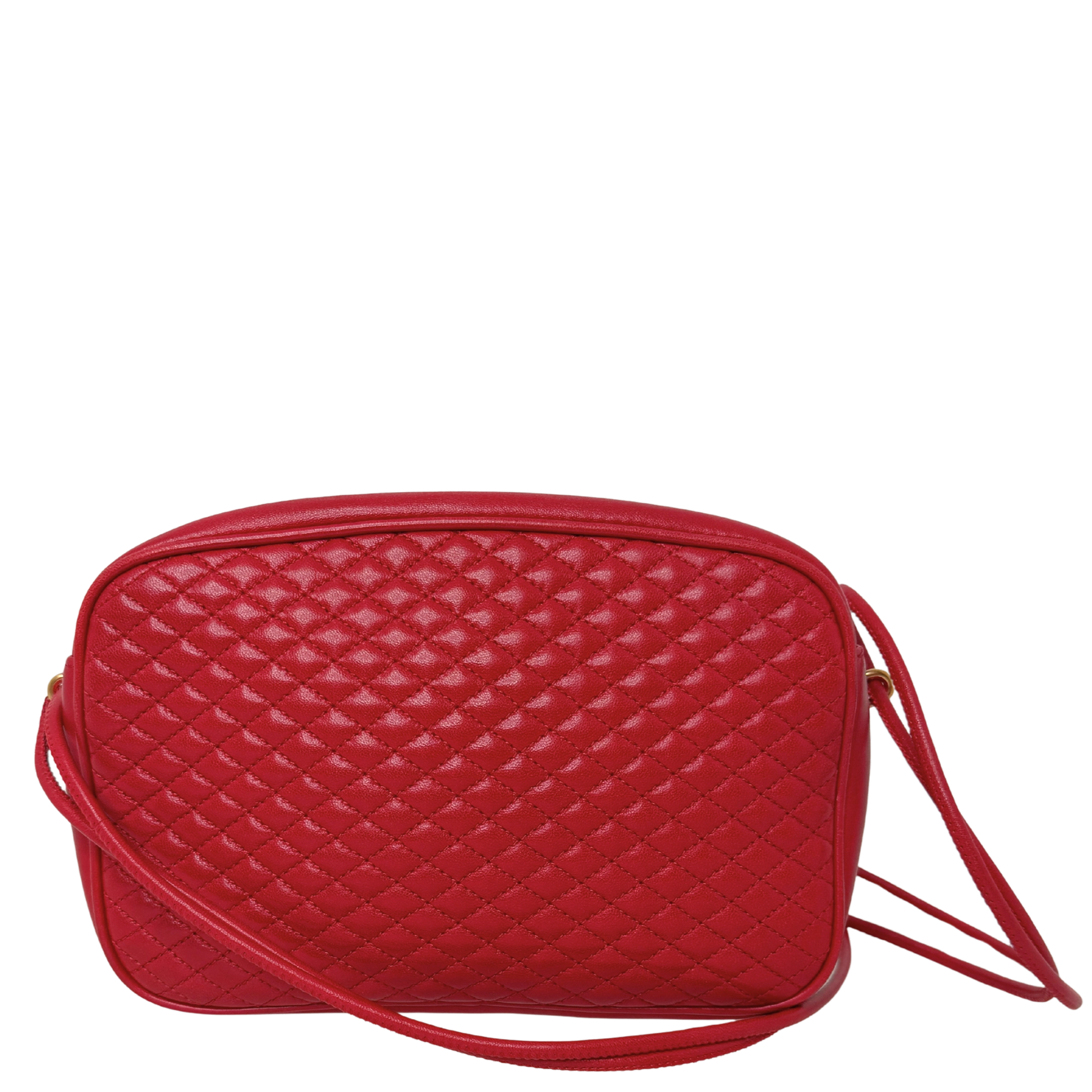 Saint Laurent Victoire Camera Bag rot Lammleder / sehr gut Saint Laurent