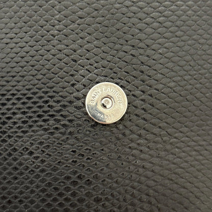 Saint Laurent Demi Lune Minaudiere Schwarz / sehr gut Saint Laurent