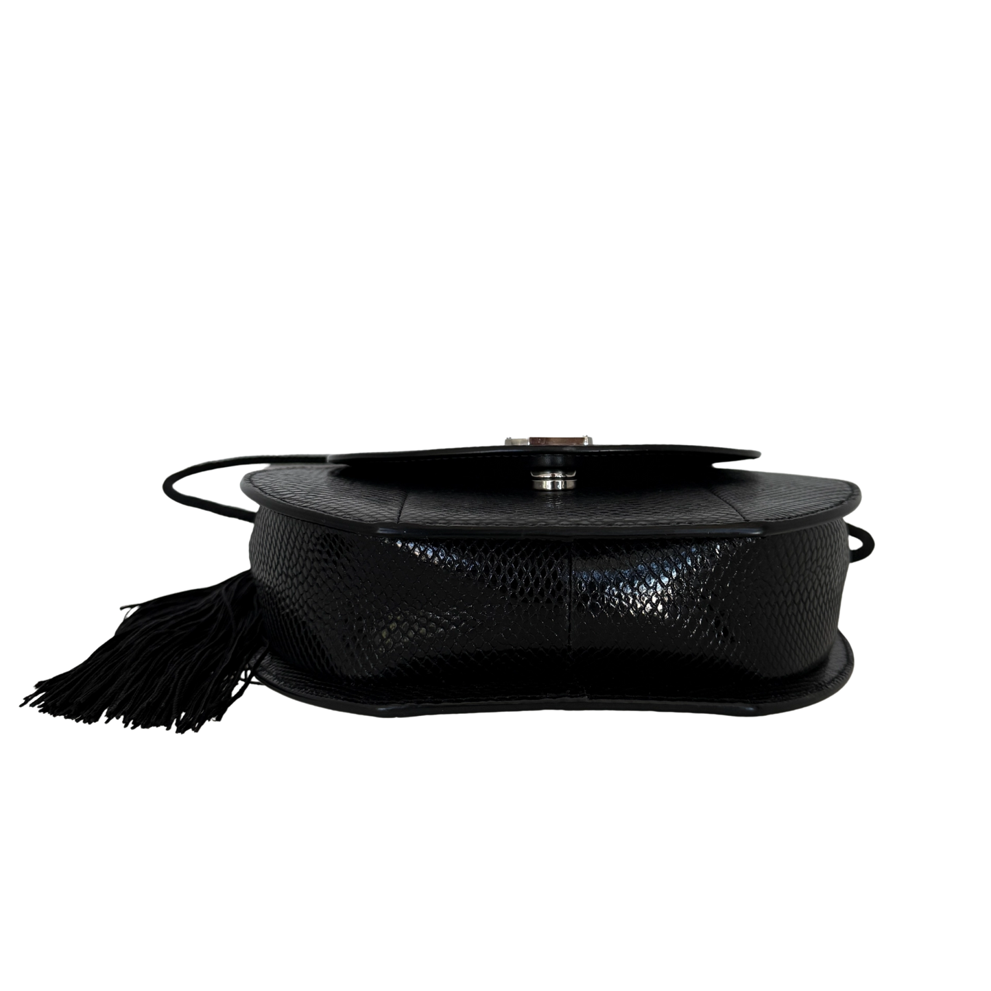 Saint Laurent Demi Lune Minaudiere Schwarz / sehr gut Saint Laurent