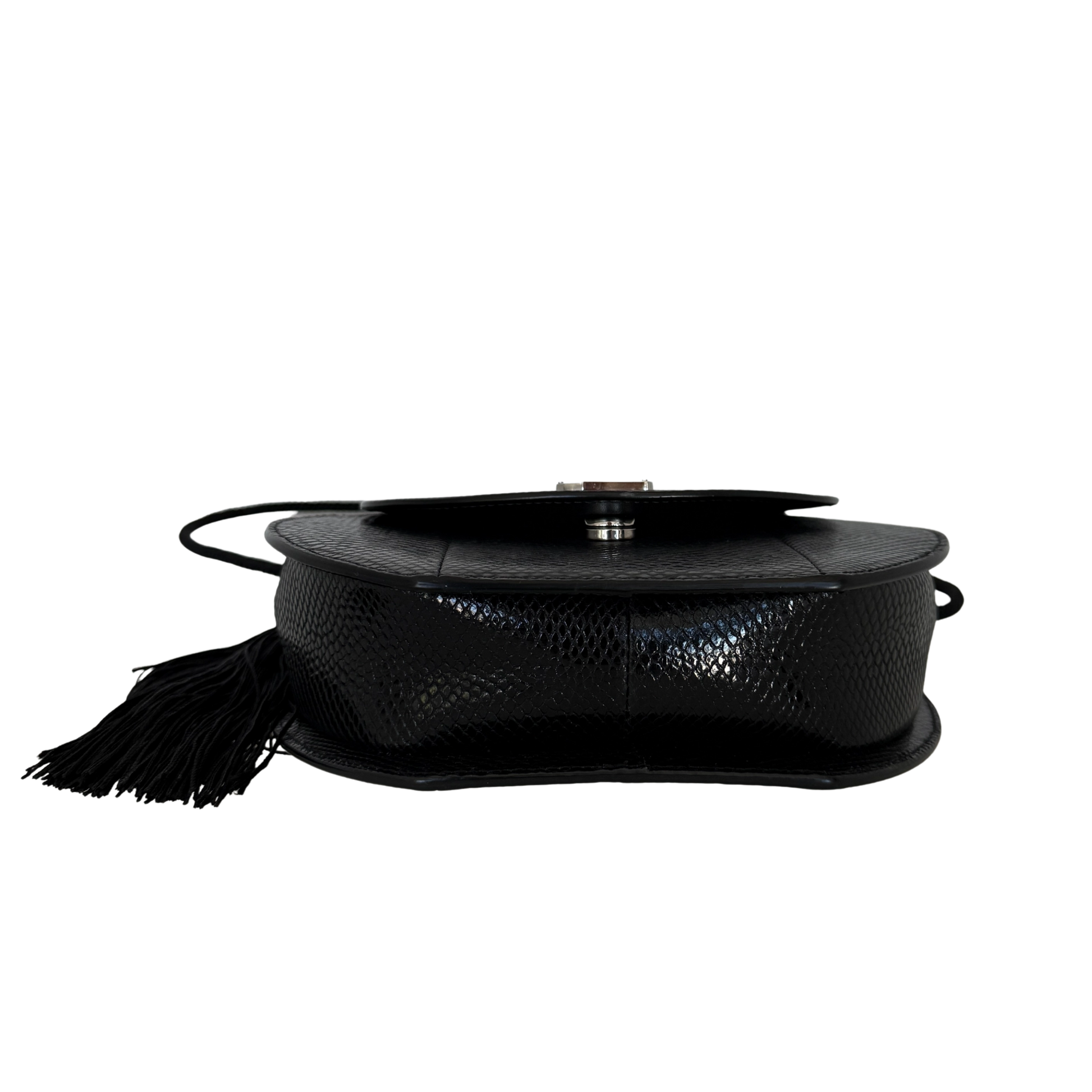 Saint Laurent Demi Lune Minaudiere Schwarz / sehr gut Saint Laurent