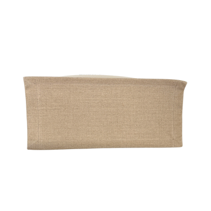 Saint Laurent Large Tote Tasche Rive Gauche Beige / sehr gut Saint Laurent