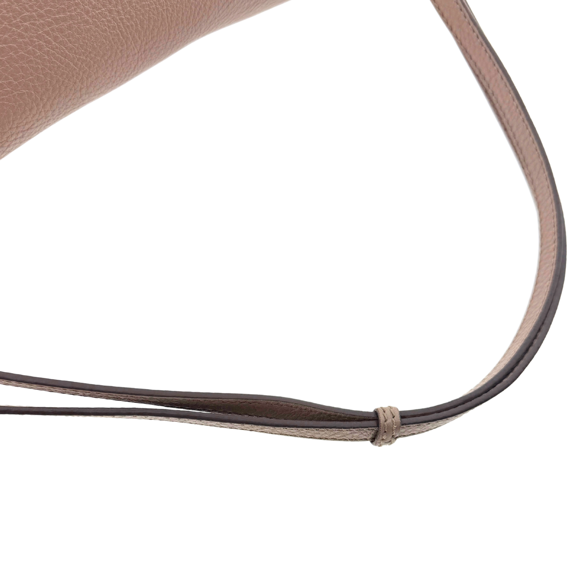 Salvatore Ferragamo Sofia Satchel Bag Beige / sehr gut Salvatore Ferragamo