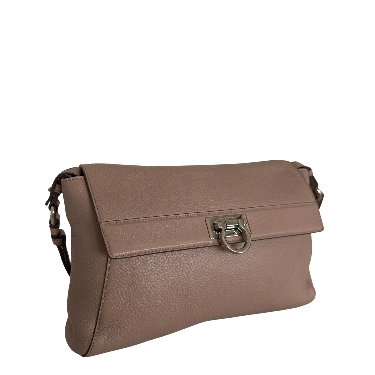 Salvatore Ferragamo Sofia Satchel Bag Beige / sehr gut Salvatore Ferragamo