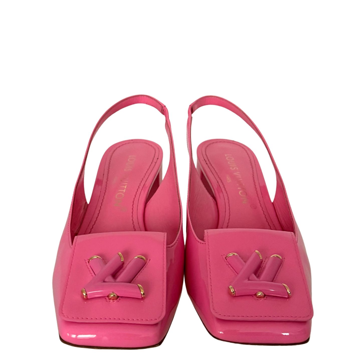 Louis Vuitton Shake Slingback Pump Größe 39 Pink Fullset / sehr gut Louis Vuitton