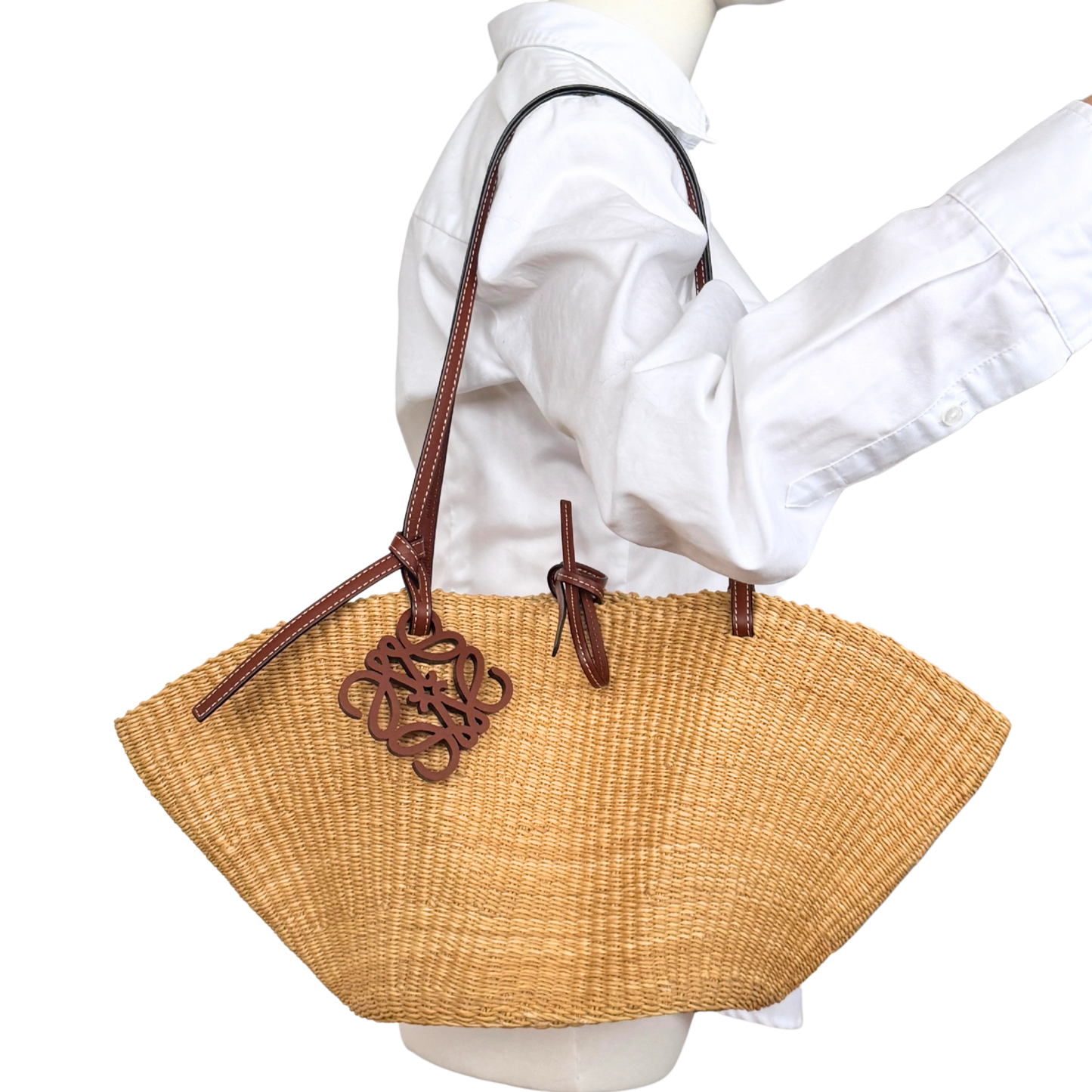 Loewe Shell Basket Bag Beige / neuwertig Loewe