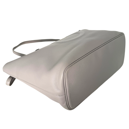 Salvatore Ferragamo City Tote Bag mittelgroß Grau / sehr gut